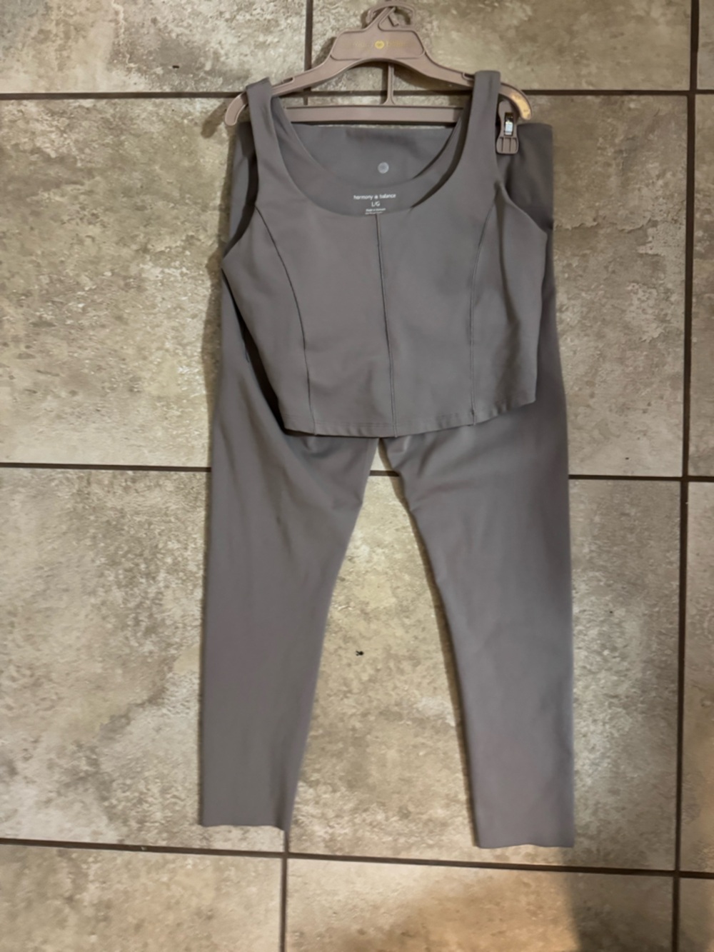 Taupe Two-Piece Active Set